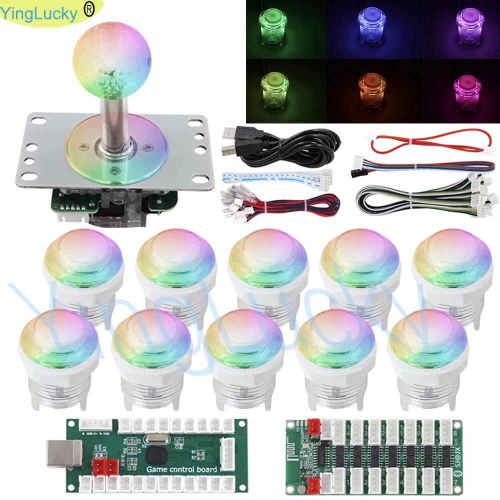 ̵ ̽ƽ RGB ŰƮ LED Ʈѷ ,  RGB   USB ڴ ŰƮ, PC MAME   
